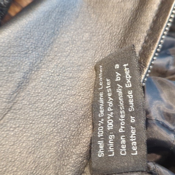 Leather Bomber Jacket US Army Insignia Patch Made By USA Leather sz 3XL - Picture 8 of 10